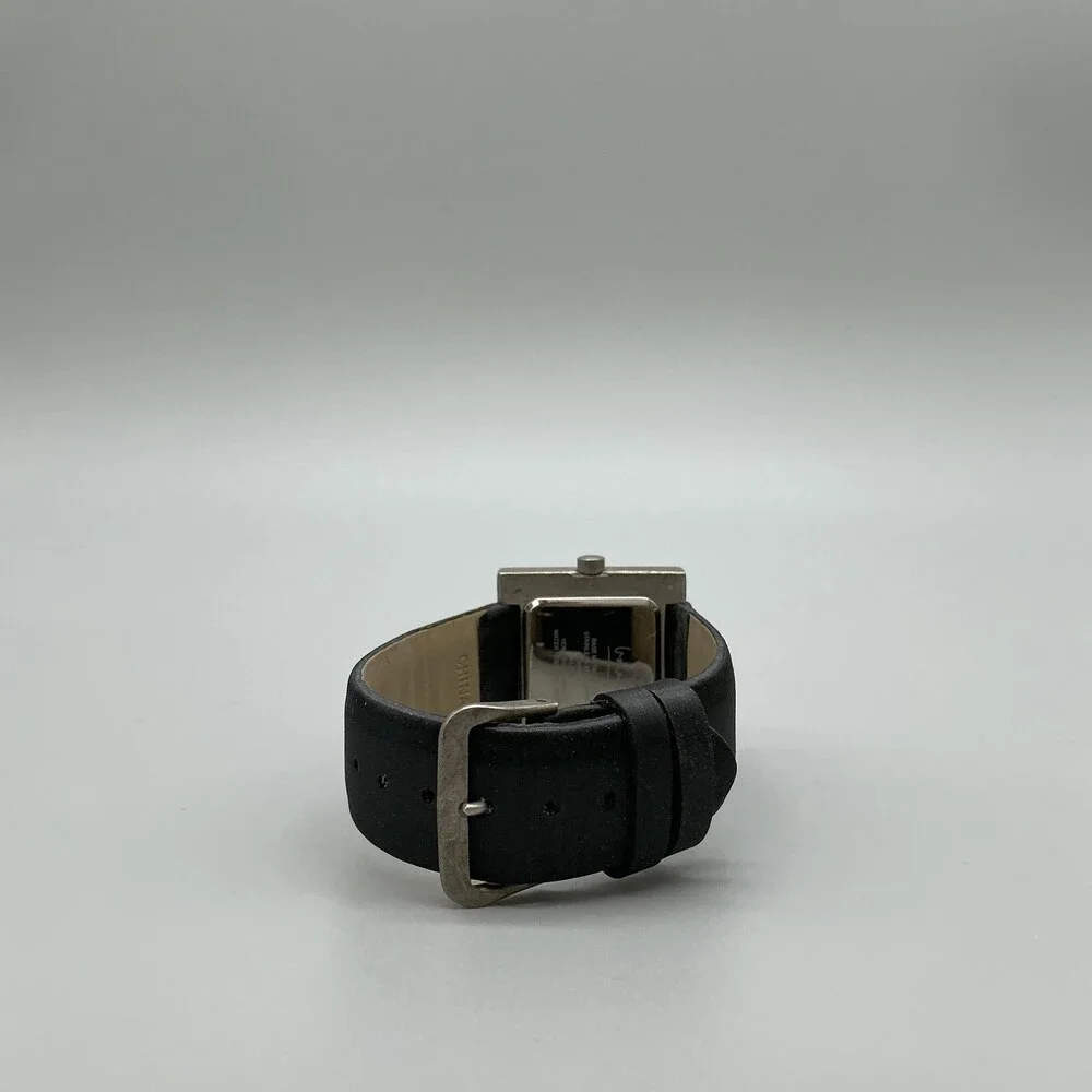 Projects Michael Graves Womens Watch 30mm Square Dial Silver Tone New Battery